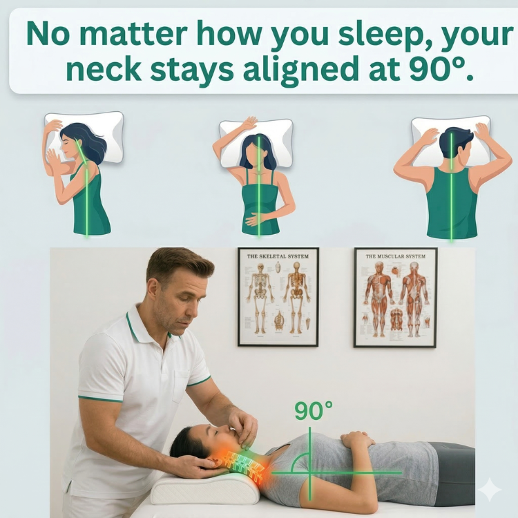 RELIORA NeckEase™ | Wearable EMS Neck & Shoulder Massager