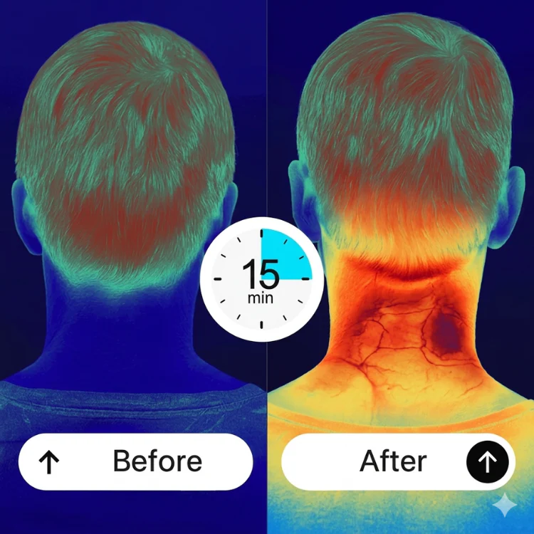 RELIORA NeckEase™ | Wearable EMS Neck & Shoulder Massager