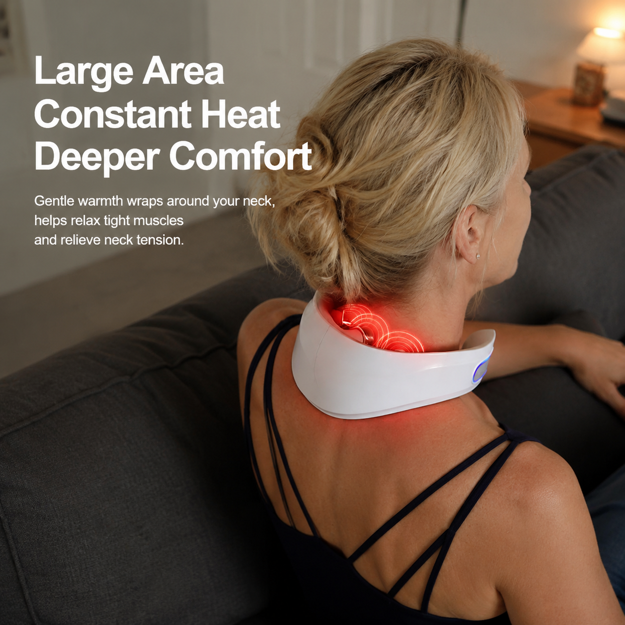 RELIORA NeckEase™ | Wearable EMS Neck & Shoulder Massager