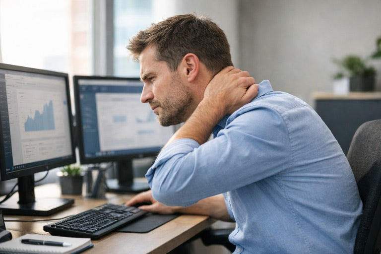 Helps release stubborn neck stiffness