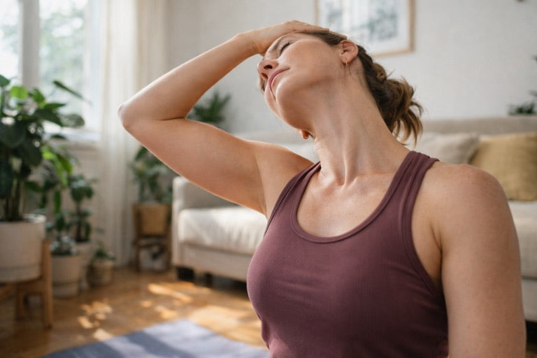 Encourages circulation around tired muscles